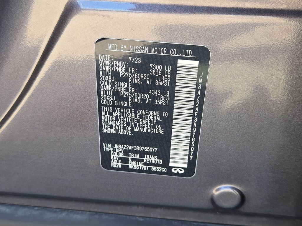 Thumbnail: 2024 INFINITI QX80 - 38