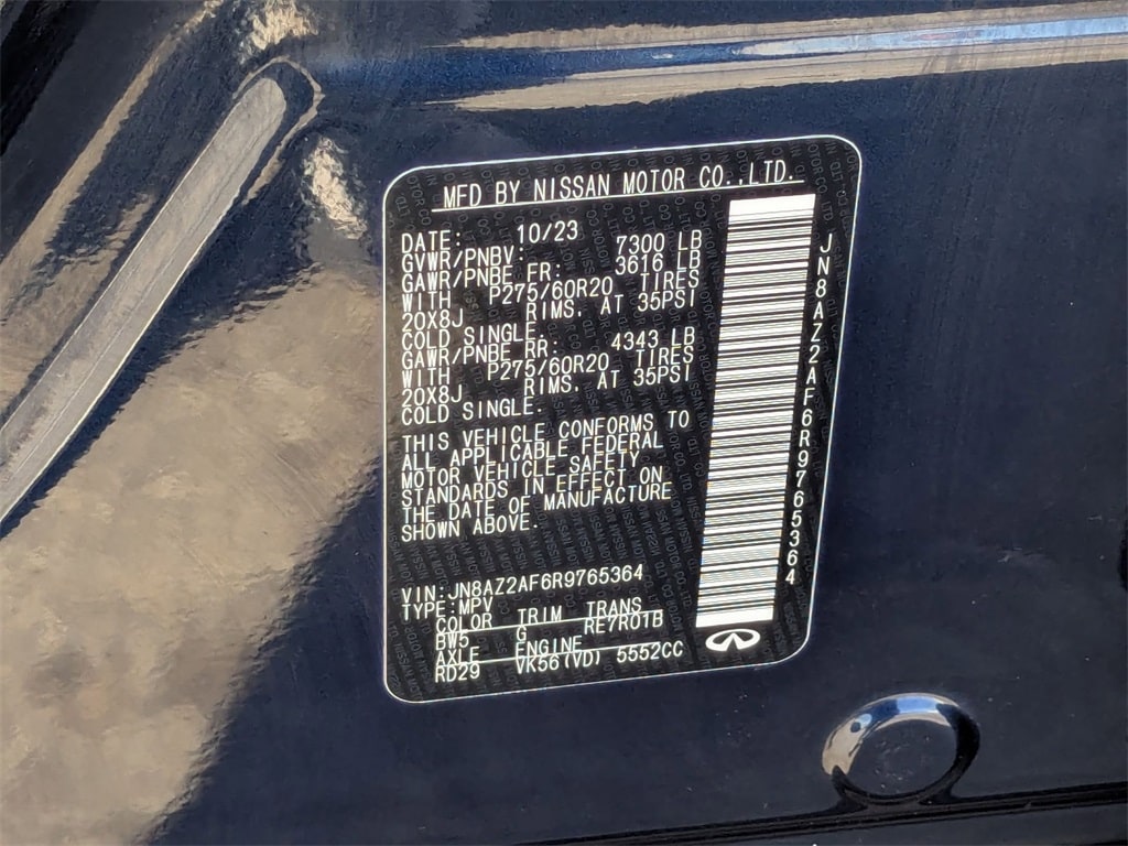 Thumbnail: 2024 INFINITI QX80 - 34