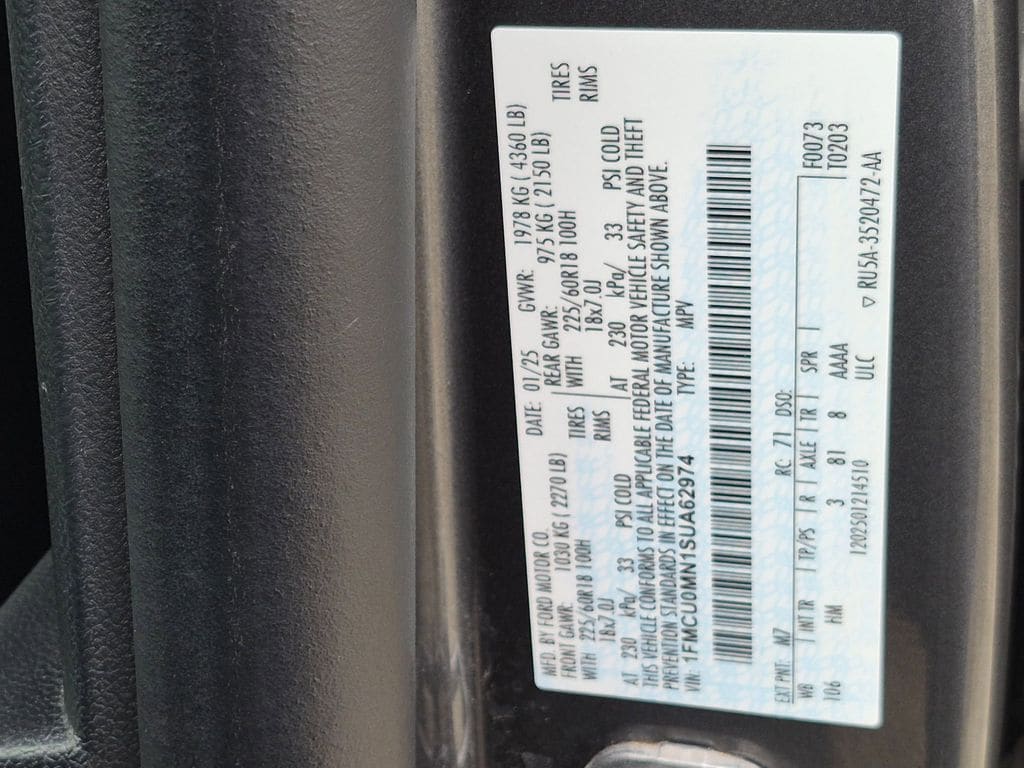 Thumbnail: 2025 Ford Escape - 30