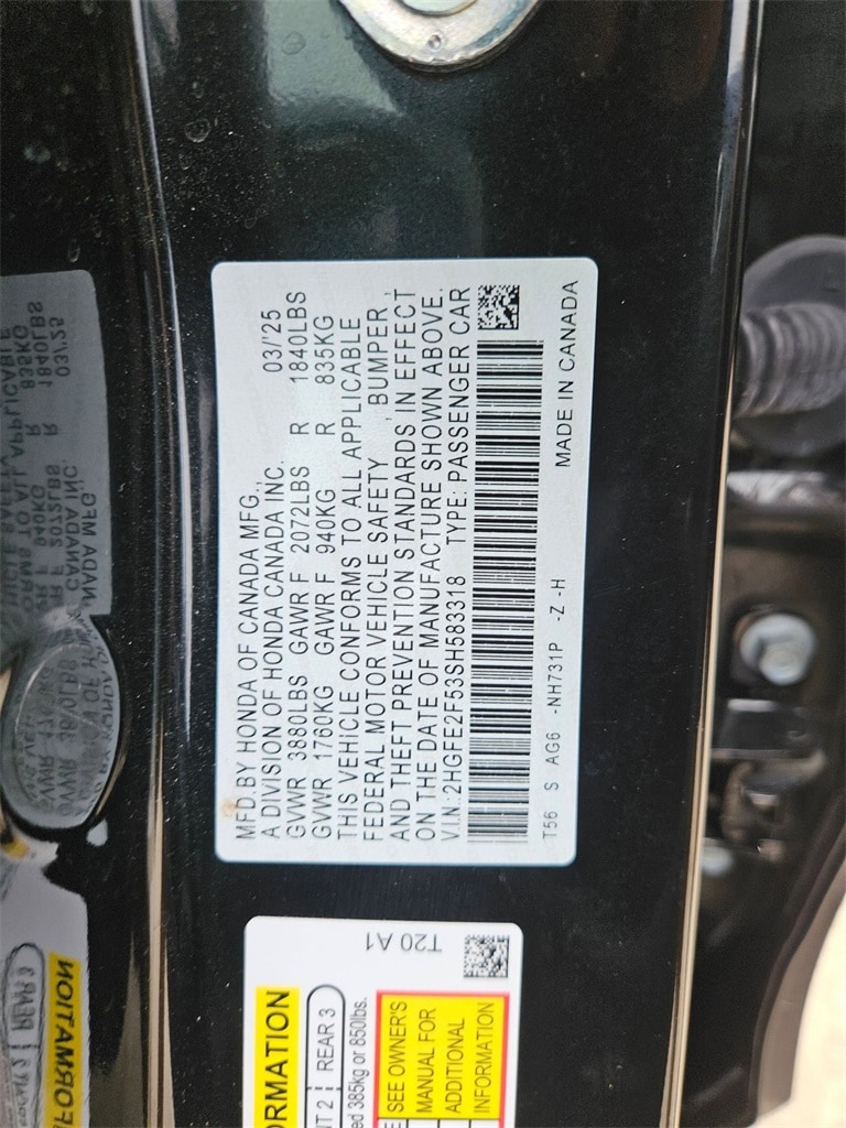 Thumbnail: 2025 Honda Civic - 30