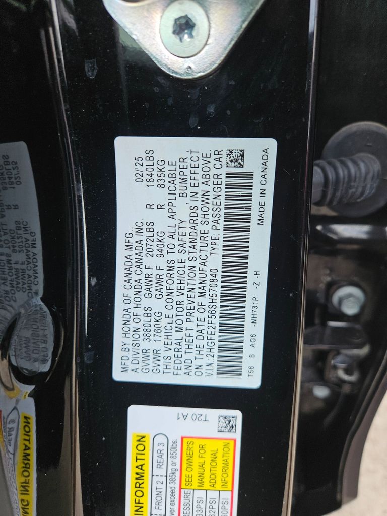 Thumbnail: 2025 Honda Civic - 30