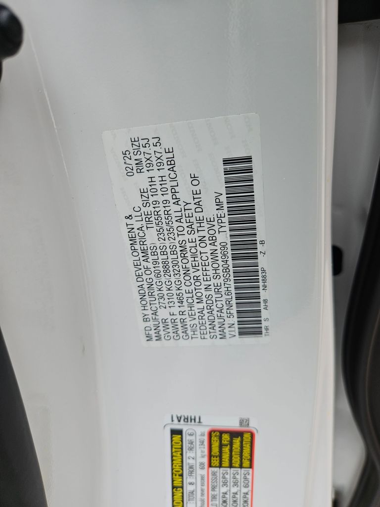 Thumbnail: 2025 Honda Odyssey - 28