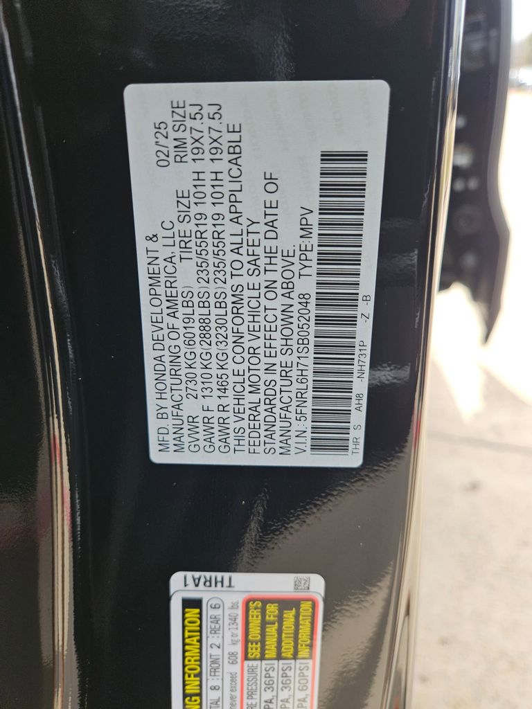 Thumbnail: 2025 Honda Odyssey - 30