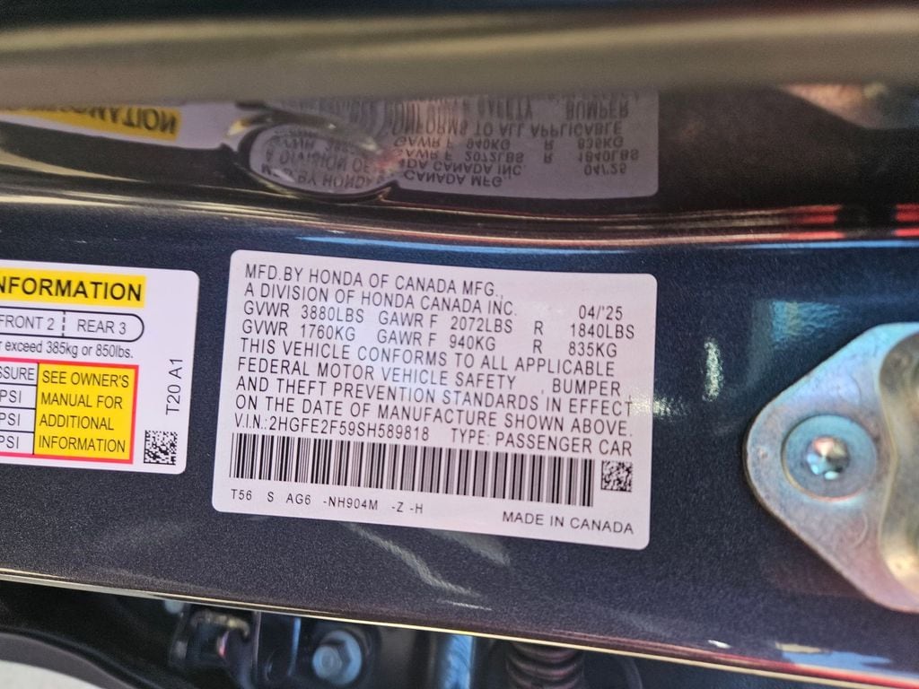 Thumbnail: 2025 Honda Civic - 30