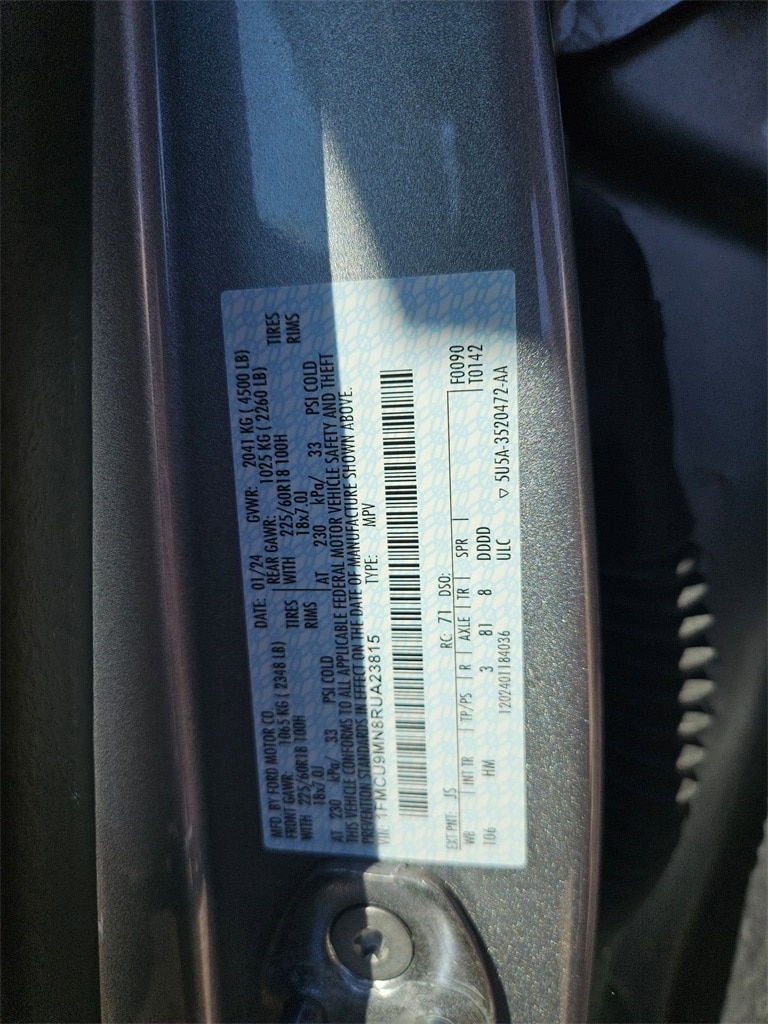 Thumbnail: 2024 Ford Escape - 30