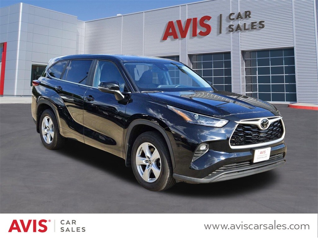 Used 2023 Toyota Highlander For Sale at AVIS Car Sales VIN