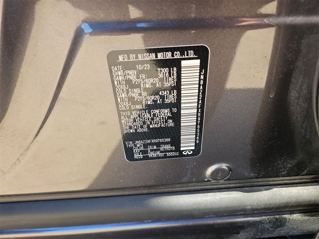 Thumbnail: 2024 INFINITI QX80 - 30