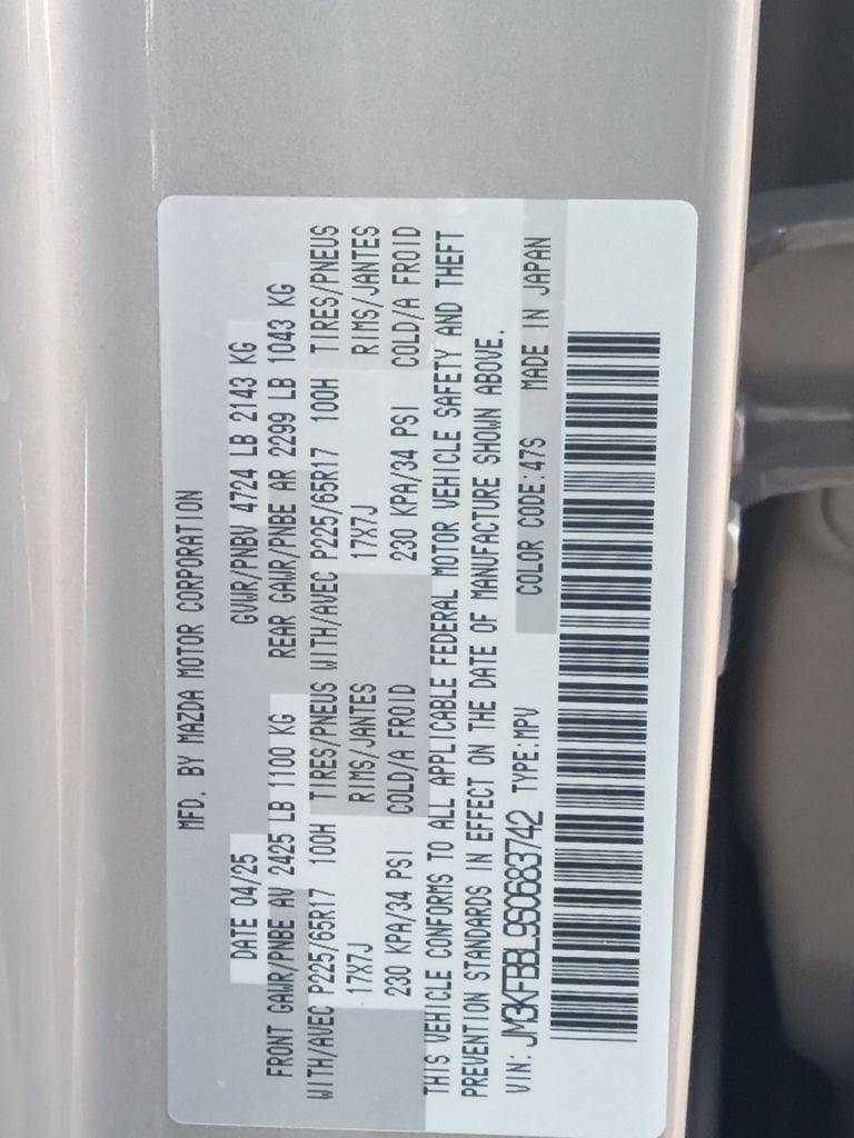 あさま確認ページ Used 2025 Mazda CX-5 For Sale at AVIS Car Sales | VIN