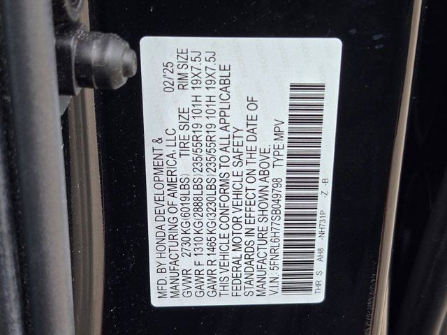 Thumbnail: 2025 Honda Odyssey - 33