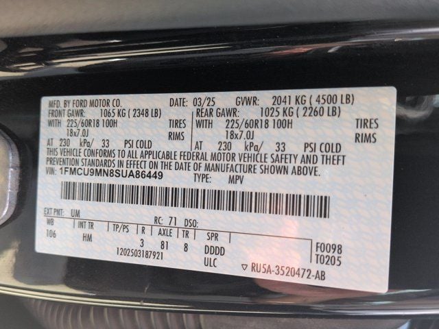 2025 Ford Escape ST-Line - Photo 35
