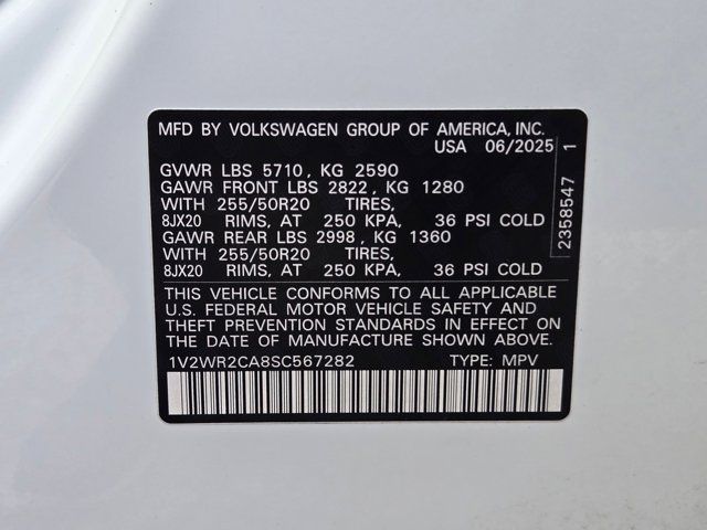 Thumbnail: 2025 Volkswagen Atlas - 33