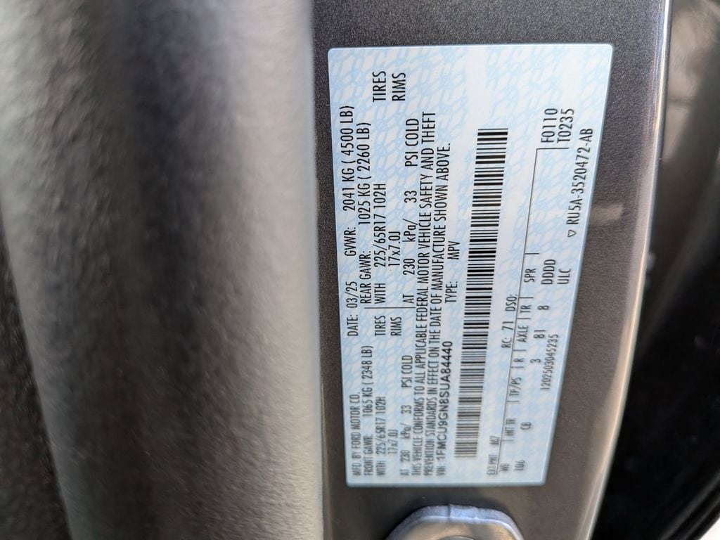 Thumbnail: 2025 Ford Escape - 32