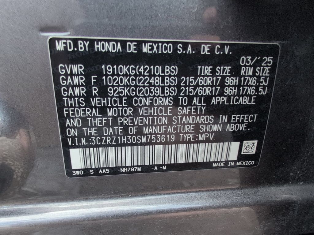 Thumbnail: 2025 Honda HR-V - 35
