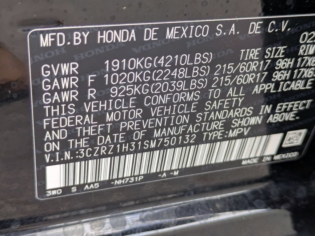 Thumbnail: 2025 Honda HR-V - 35