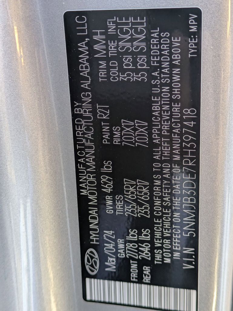 Thumbnail: 2024 Hyundai Tucson - 28