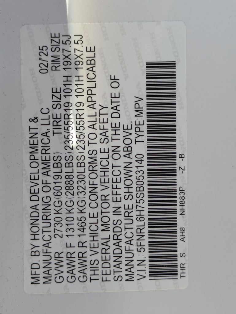 Thumbnail: 2025 Honda Odyssey - 31