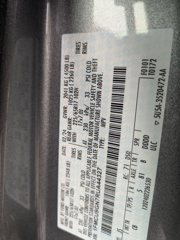 2024 Ford Escape Active 36