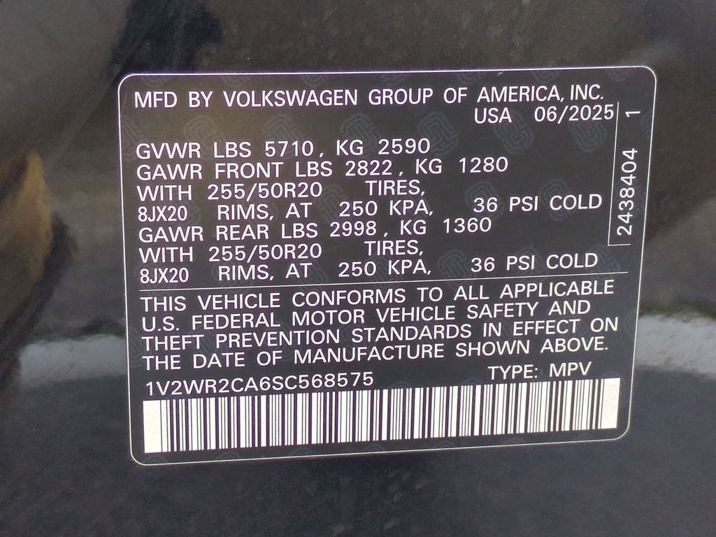 Thumbnail: 2025 Volkswagen Atlas - 36