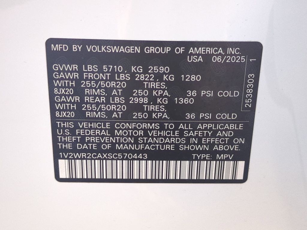 Thumbnail: 2025 Volkswagen Atlas - 34