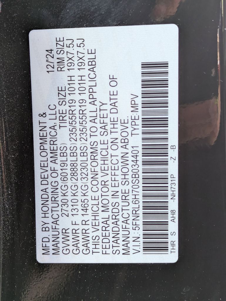 Thumbnail: 2025 Honda Odyssey - 35