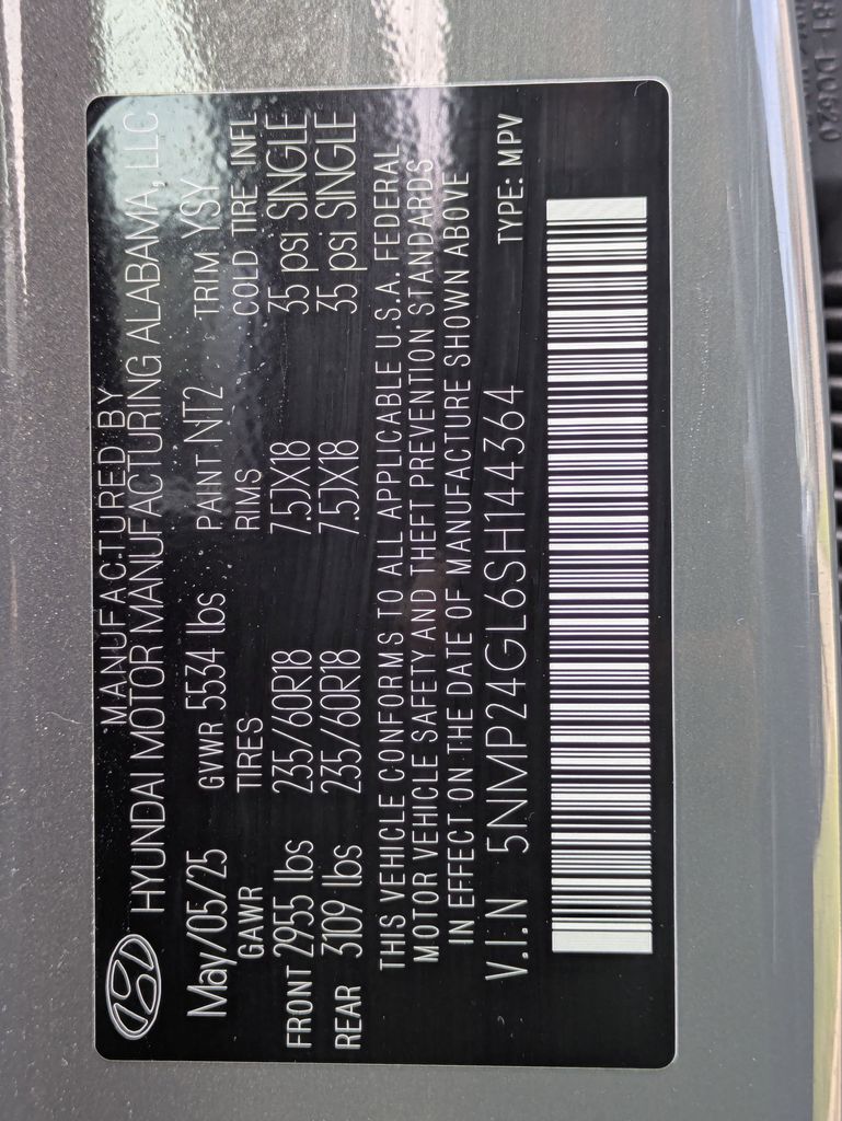 Thumbnail: 2025 Hyundai Santa Fe - 34