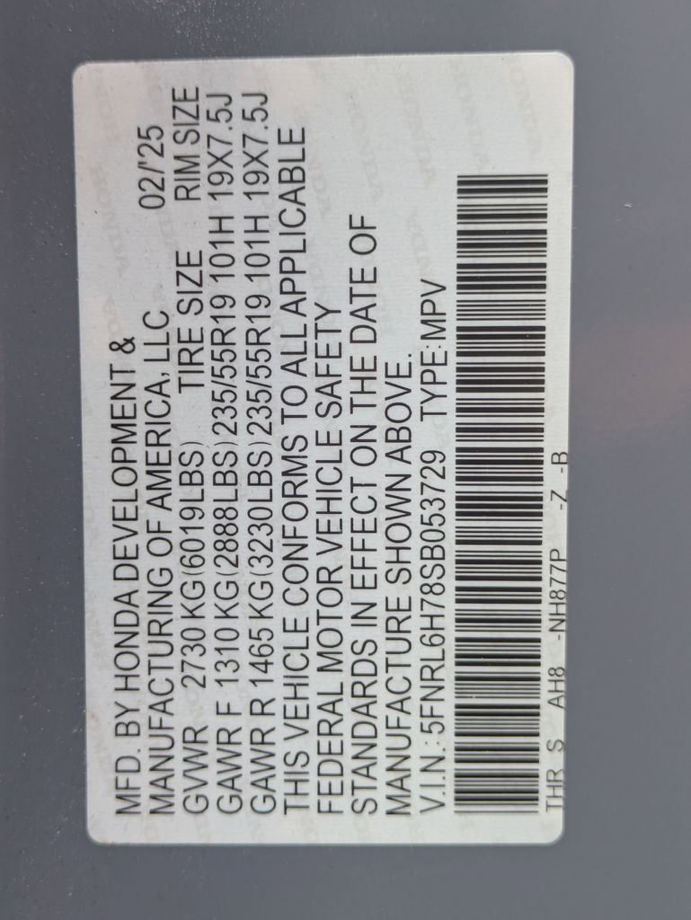 Thumbnail: 2025 Honda Odyssey - 35