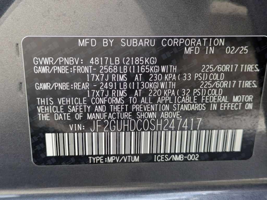 Thumbnail: 2025 Subaru Crosstrek - 35