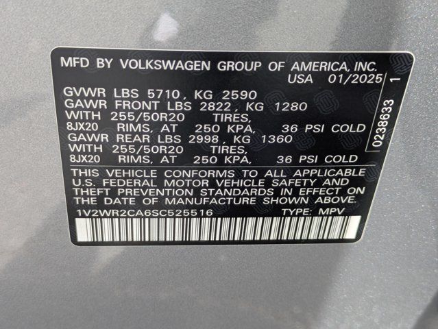 Thumbnail: 2025 Volkswagen Atlas - 37