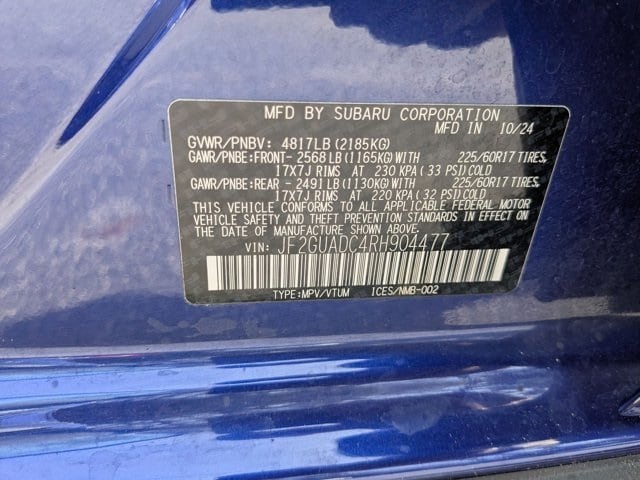 Thumbnail: 2024 Subaru Crosstrek - 34