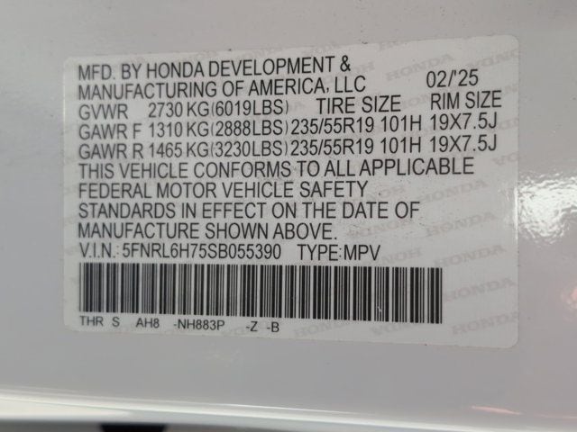 Thumbnail: 2025 Honda Odyssey - 34