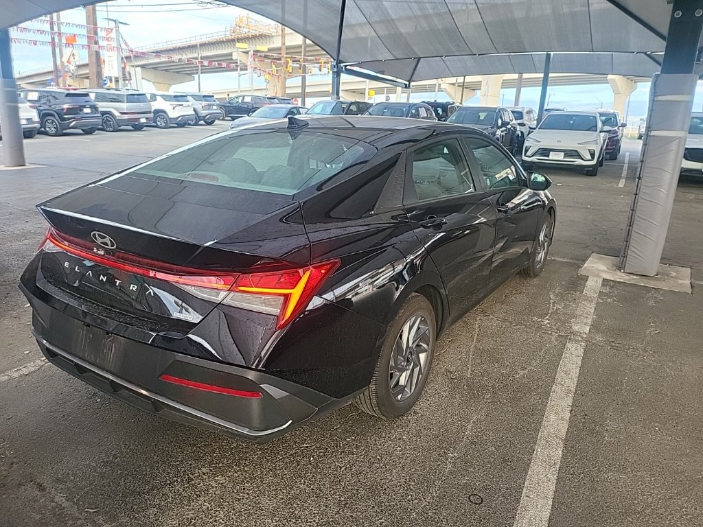 Certified 2026 Hyundai Elantra Hybrid Blue Sedan