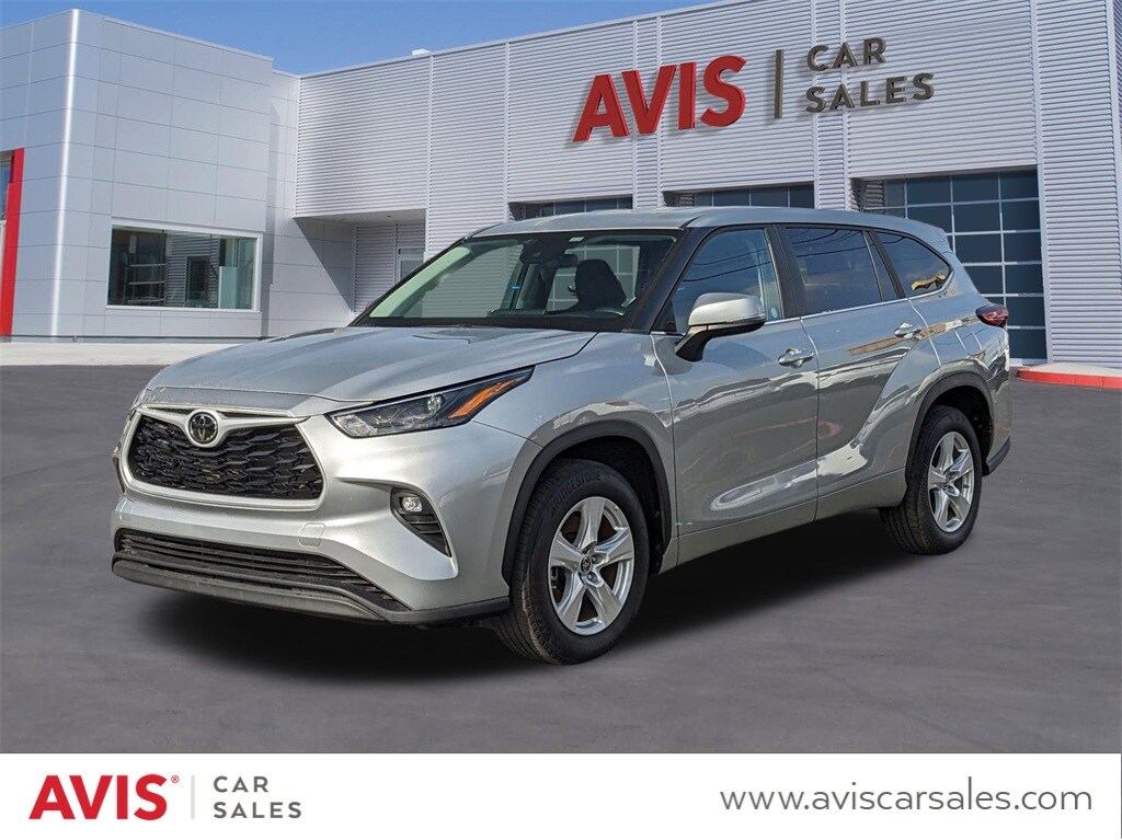 Used 2023 Toyota Highlander For Sale at AVIS Car Sales VIN