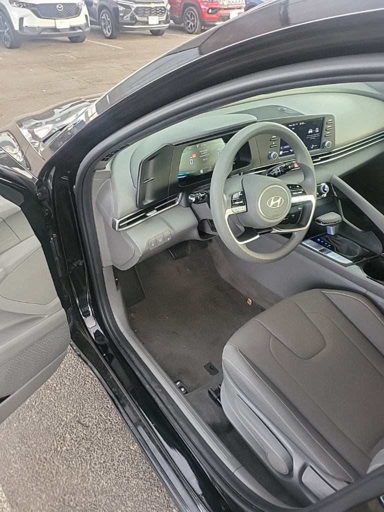 Certified 2026 Hyundai Elantra Hybrid Blue Sedan