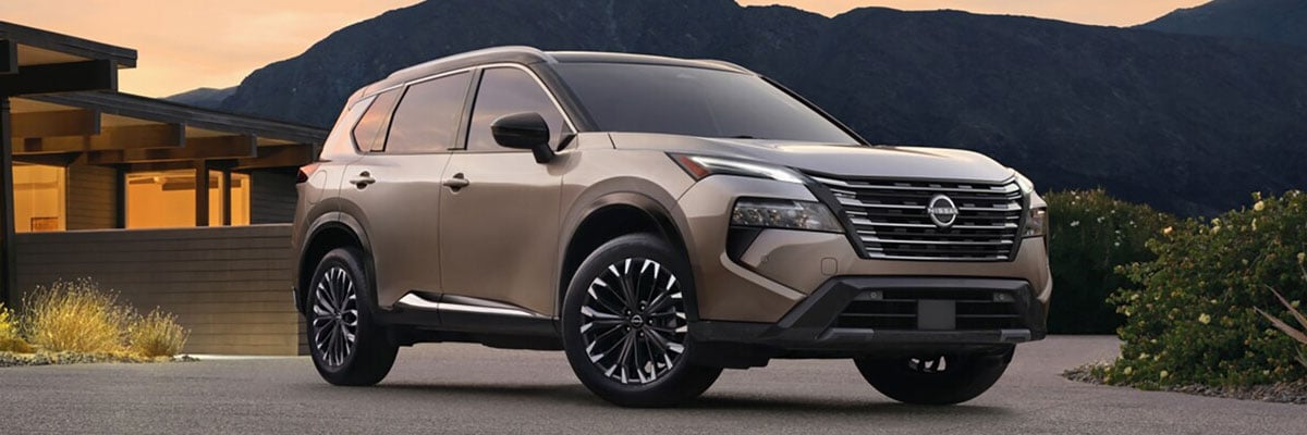 Beige Nissan Rogue SUV