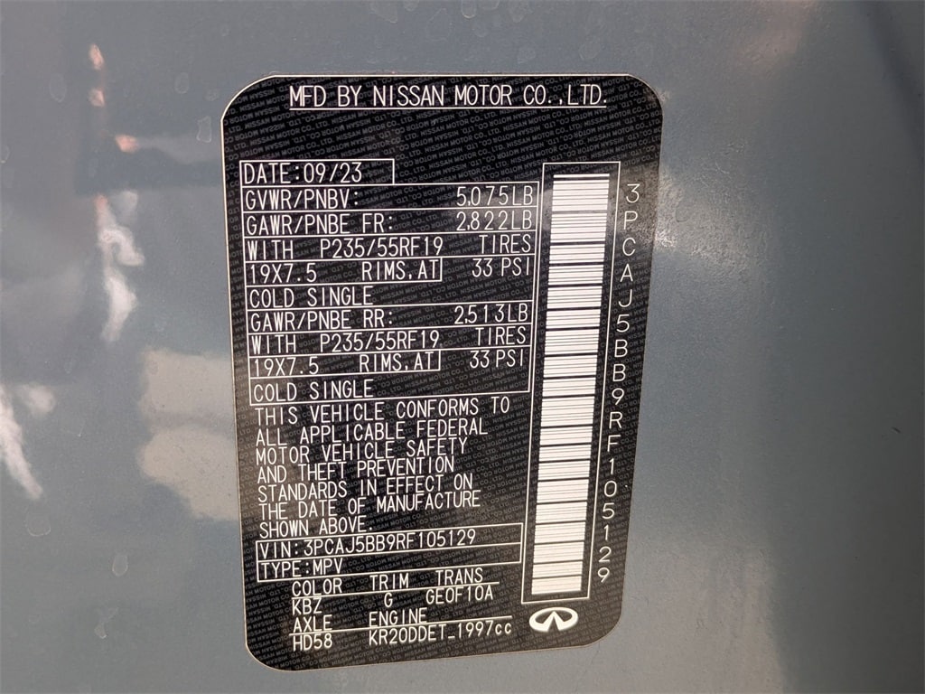 Thumbnail: 2024 INFINITI QX50 - 31