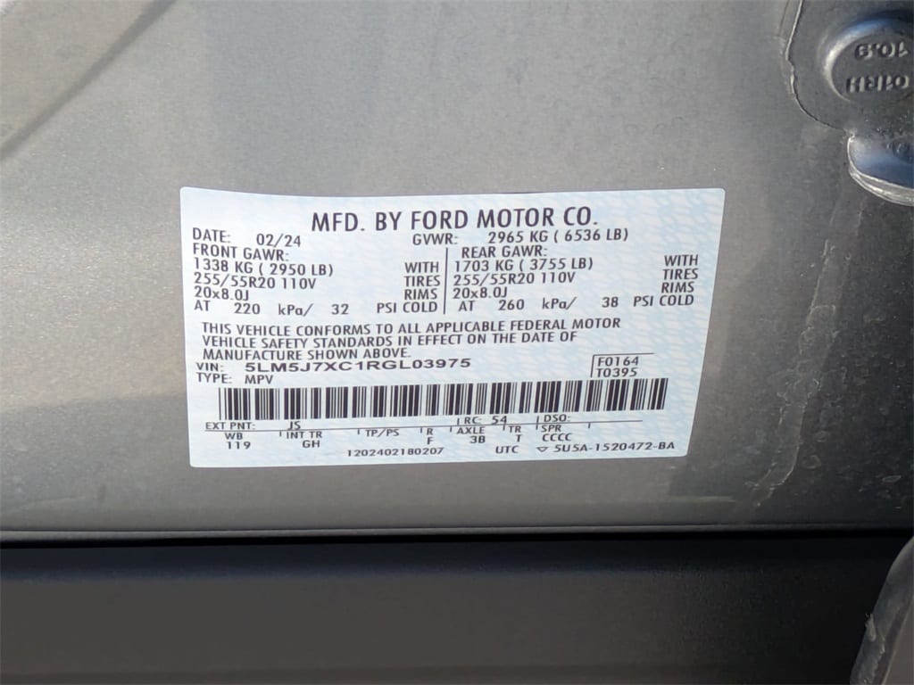 Thumbnail: 2024 Lincoln Aviator - 38