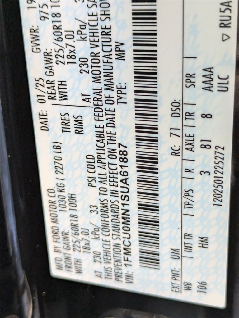 Thumbnail: 2025 Ford Escape - 35