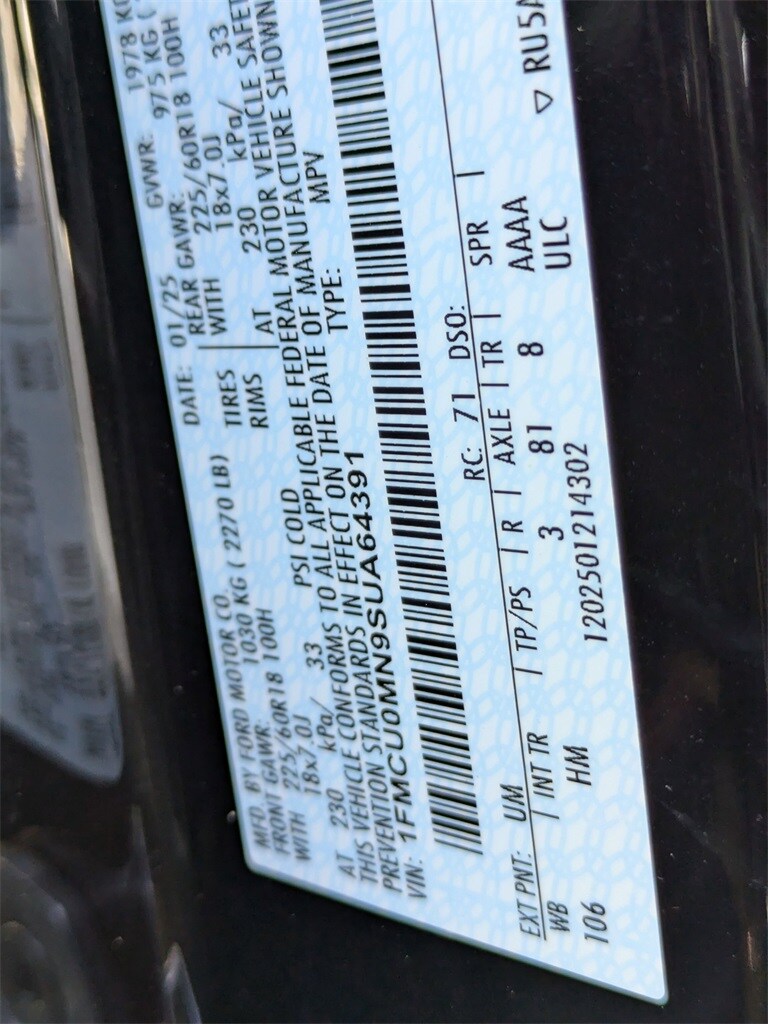 Thumbnail: 2025 Ford Escape - 35