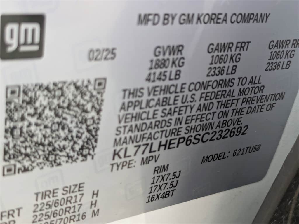 Thumbnail: 2025 Chevrolet Trax - 32