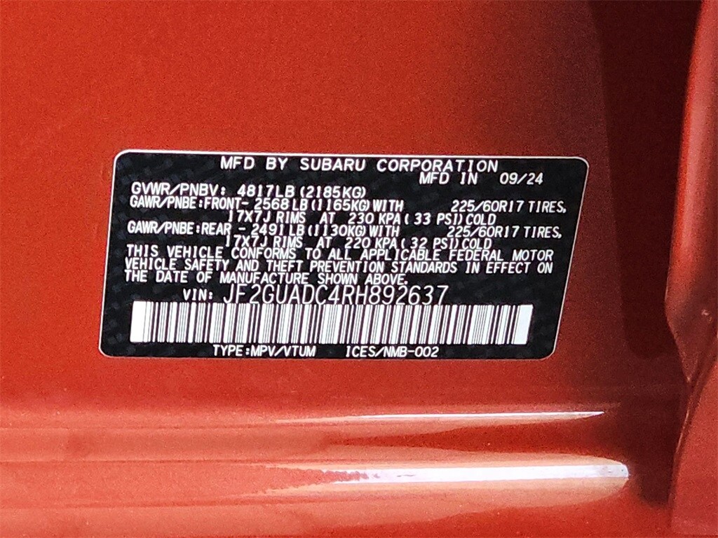 Thumbnail: 2024 Subaru Crosstrek - 35