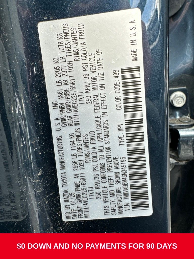 カピ田ページ Used 2025 Mazda CX-50 For Sale at AVIS Car Sales | VIN