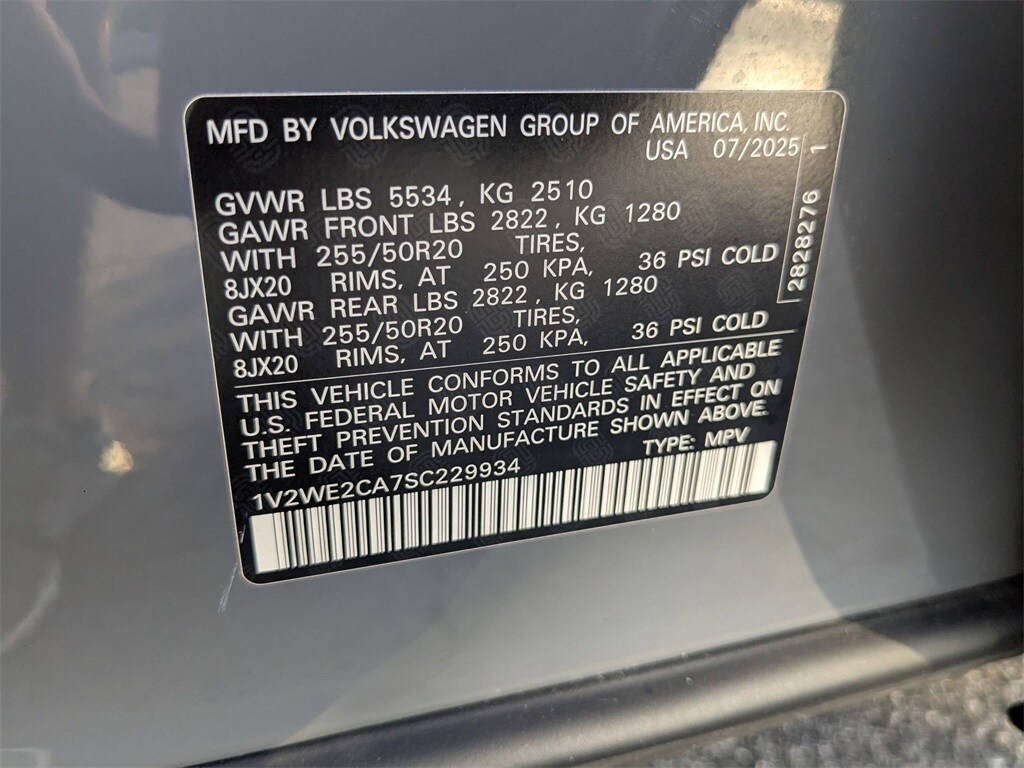 Thumbnail: 2025 Volkswagen Atlas - 34