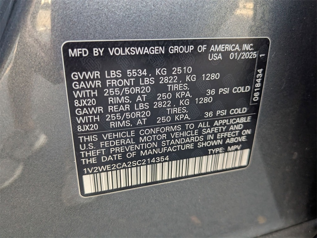 Thumbnail: 2025 Volkswagen Atlas - 34