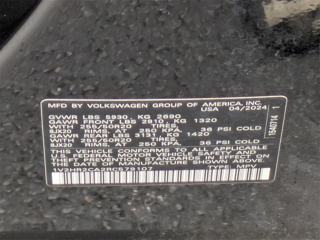 Thumbnail: 2024 Volkswagen Atlas - 34