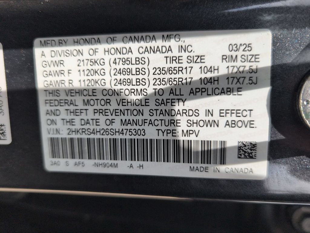 2025 Honda CR-V LX - Photo 35