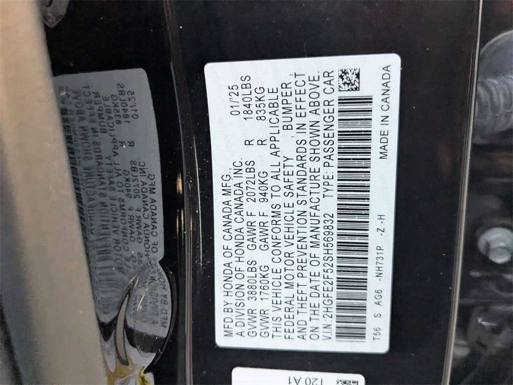 Thumbnail: 2025 Honda Civic - 33