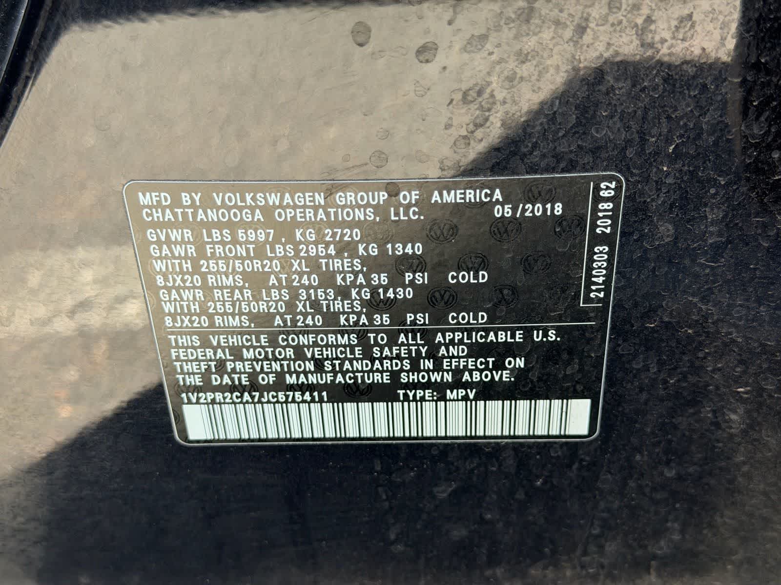 Thumbnail: 2018 Volkswagen Atlas - 18