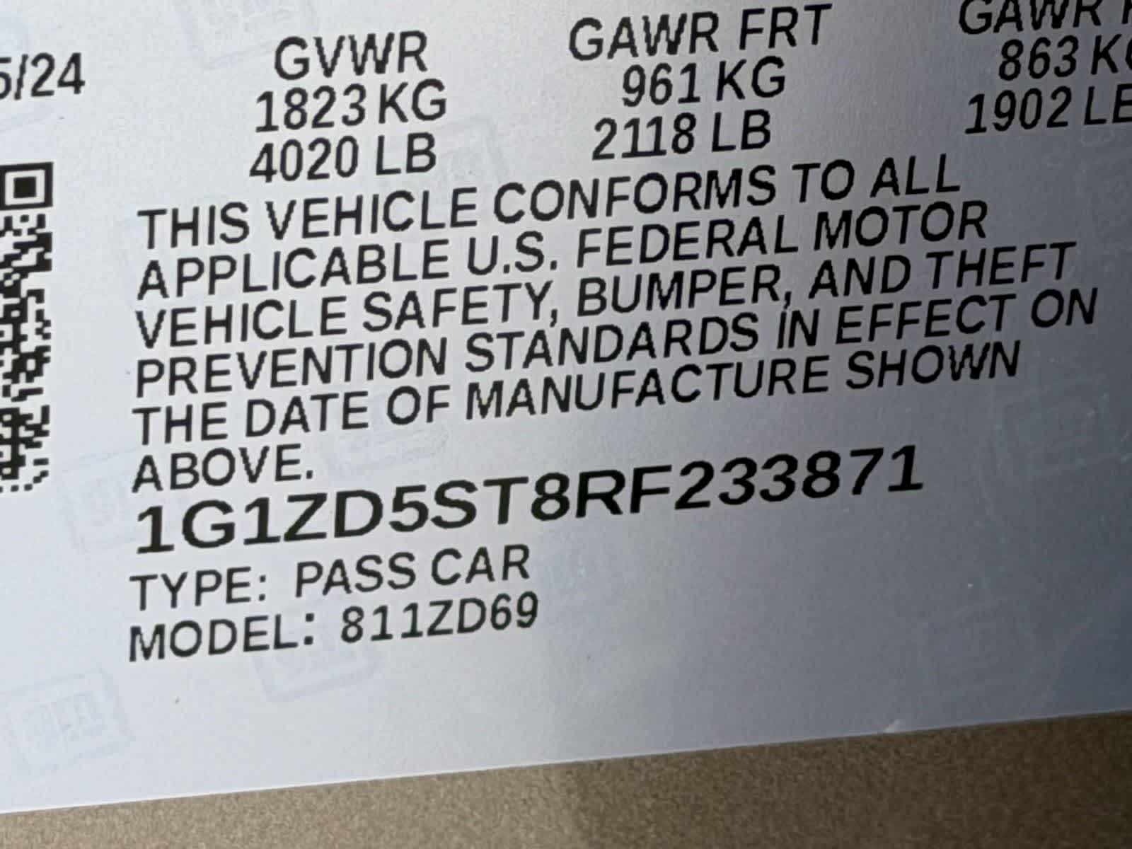 Thumbnail: 2024 Chevrolet Malibu - 36