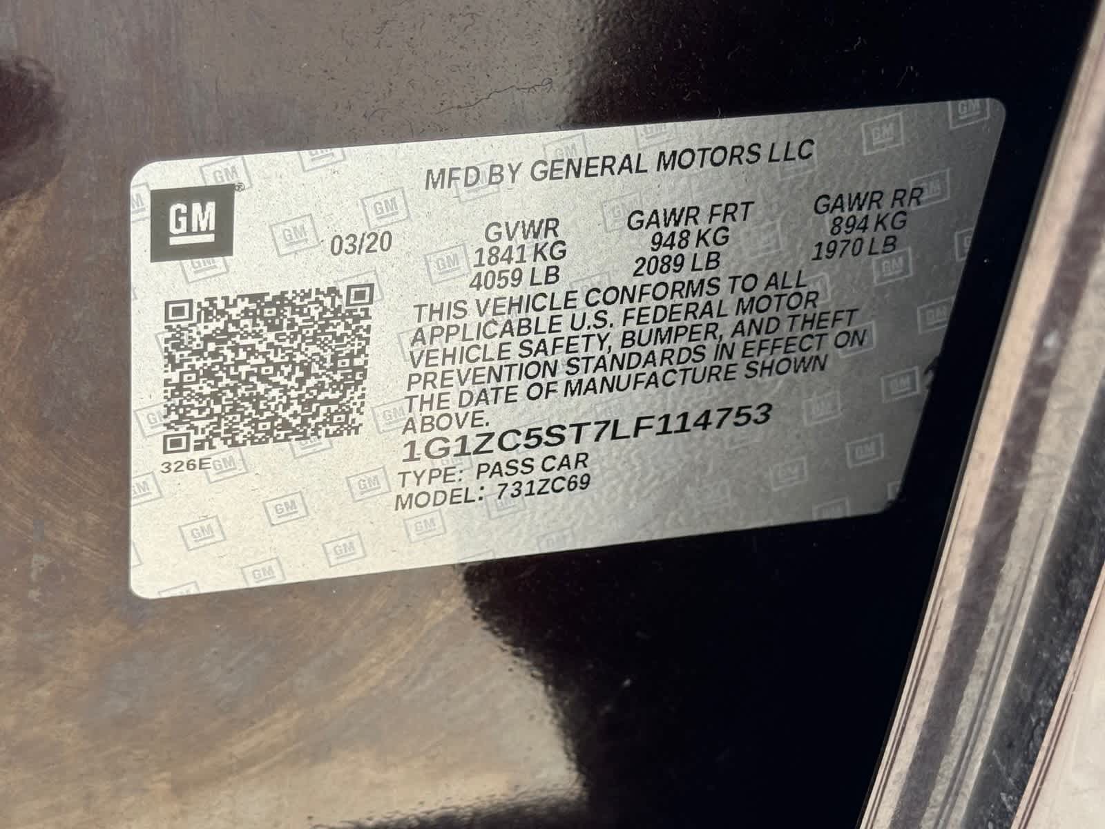 Thumbnail: 2020 Chevrolet Malibu - 27