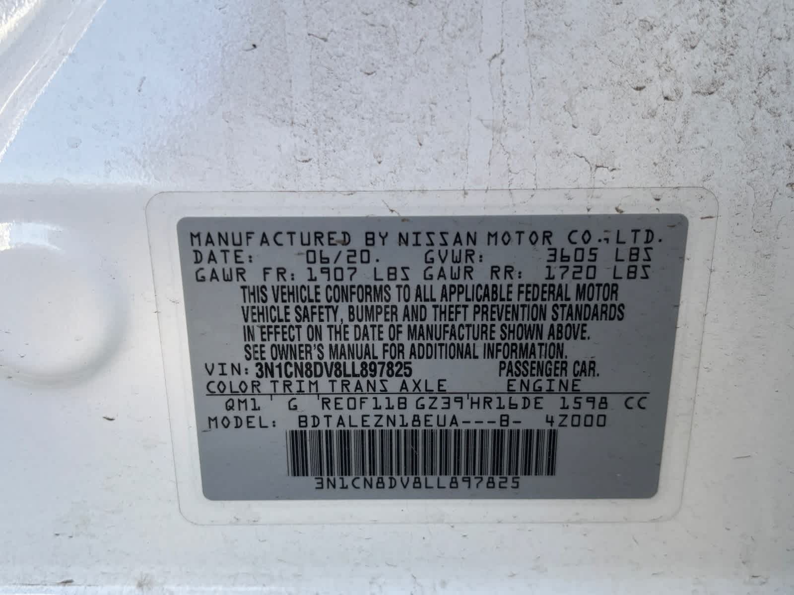 Thumbnail: 2020 Nissan Versa - 16